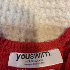 Youswim aplomb high waist red swim